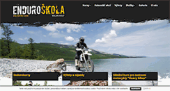 Desktop Screenshot of enduroskola.cz